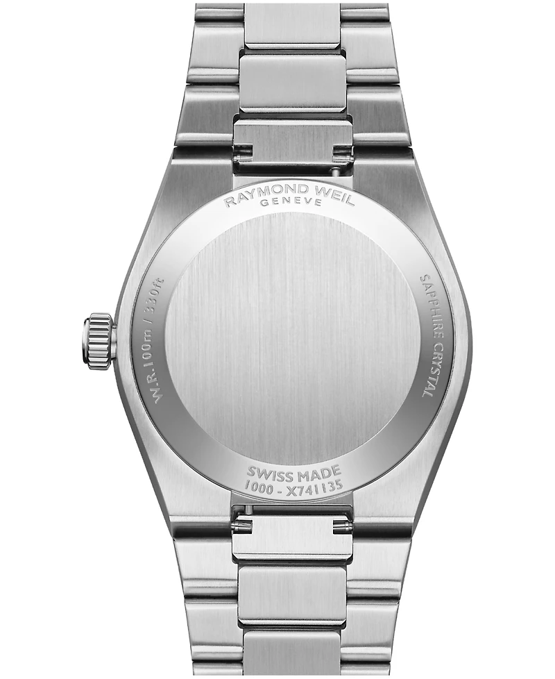 Raymond Weil Men's Silver-Tone Stainless Steel Watch 38mm
