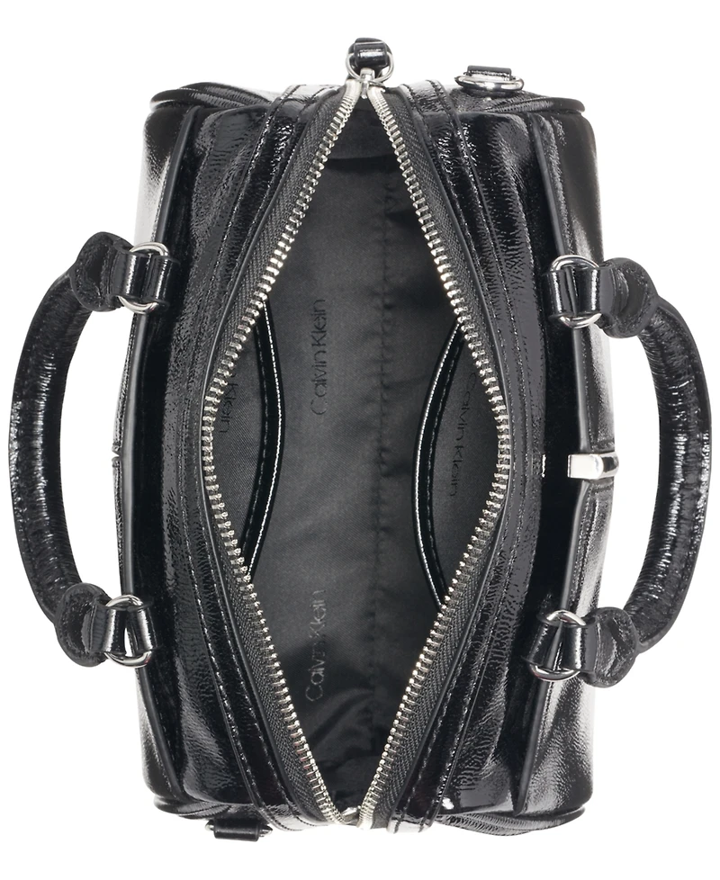 Calvin Klein Genevieve Patent Mini Crossbody Handbag