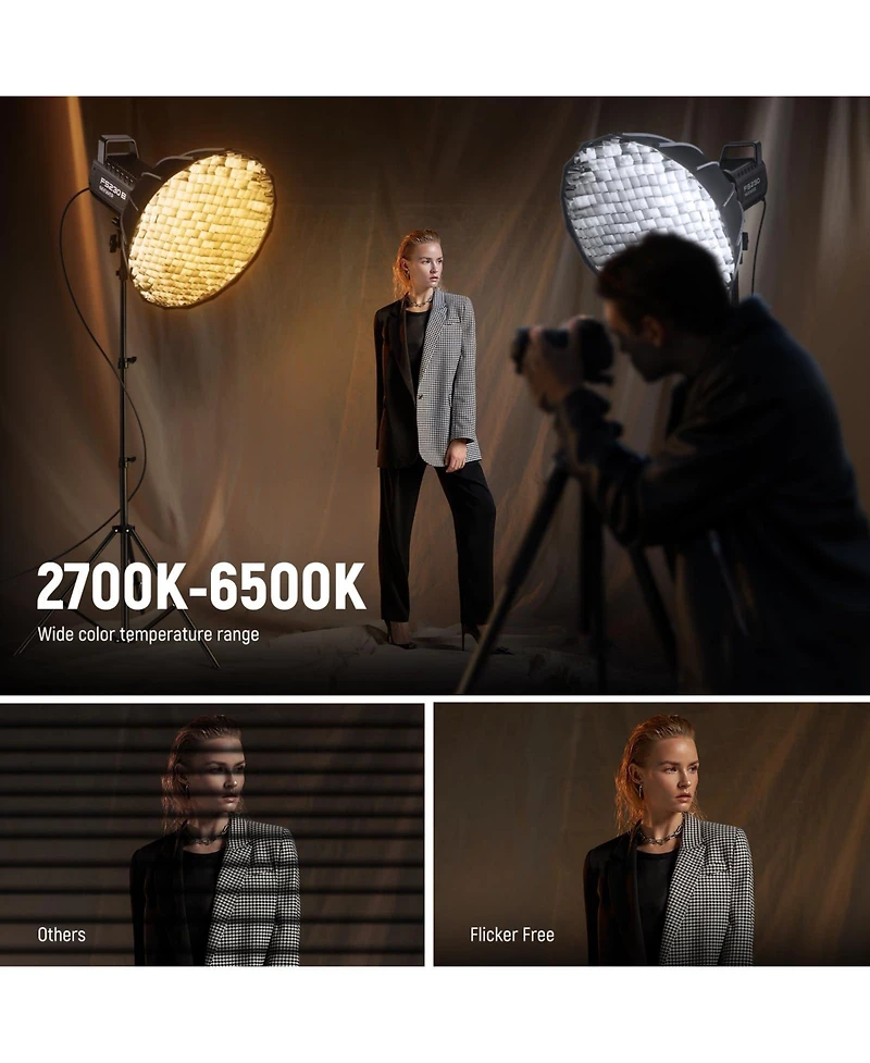 Neewer FS230B Led Video Light with 230W, 110000lux, 2700K-6500K