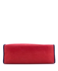 Pre-Owned HERMES Herbag Zip Leather and Toile