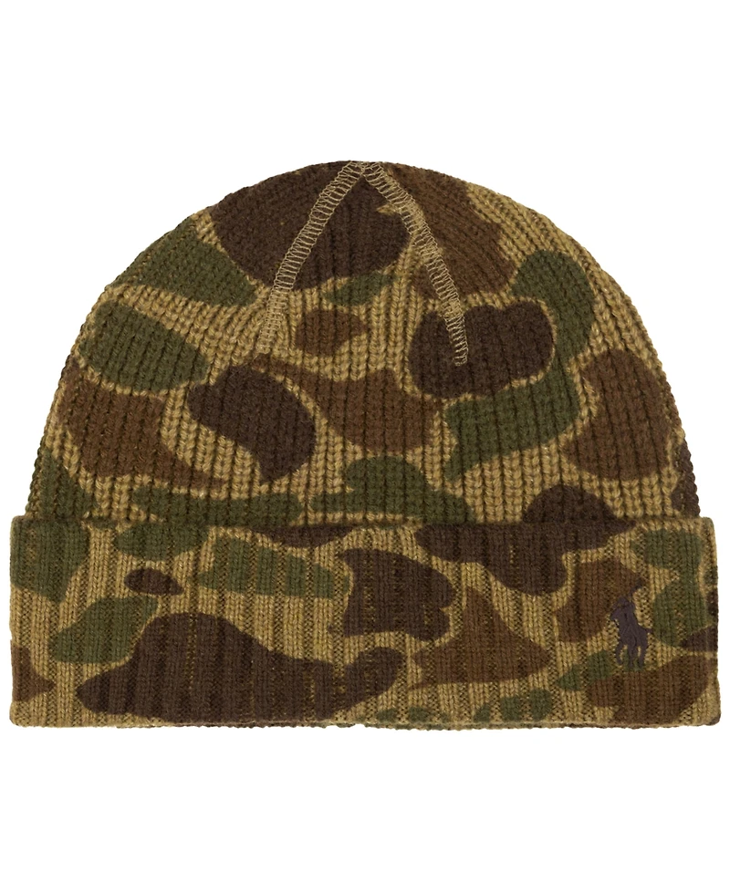 Polo Ralph Lauren Men's Printed Camo Beanie