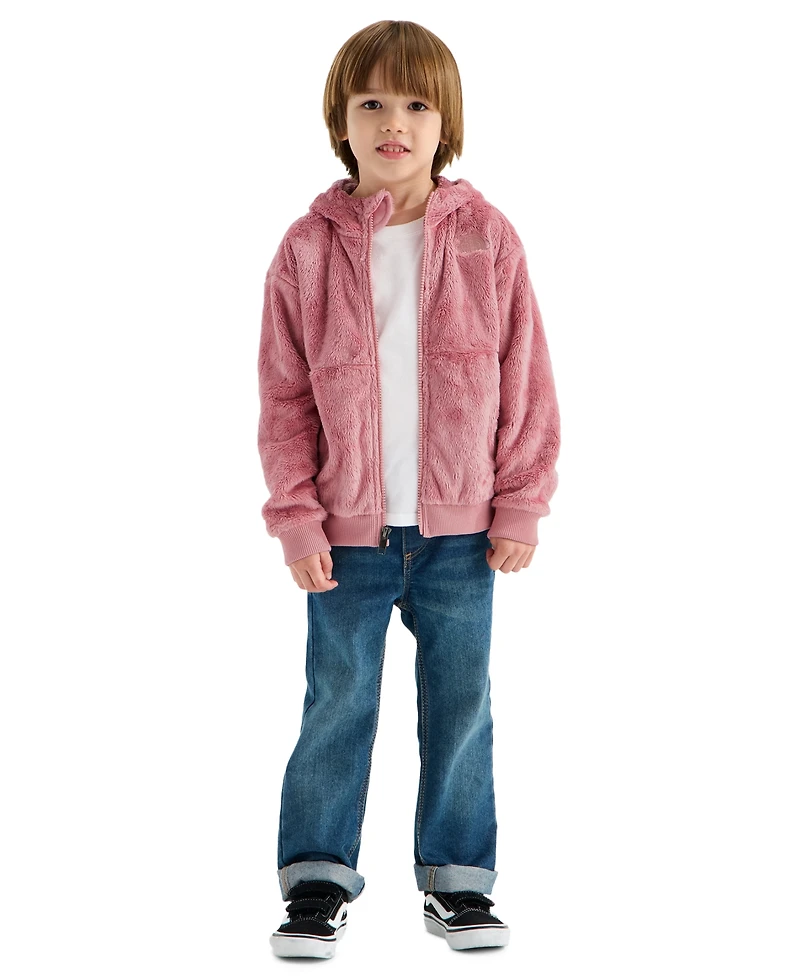 The North Face Boys' and Girls' 2T-7 Osito Full-Zip Hooded Jacket
