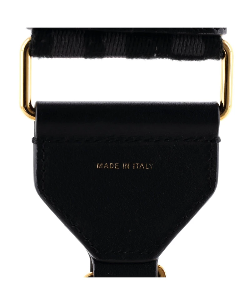 Pre-Owned Fendi Strap You Shoulder Strap Multicolor Zucca Canvas with Leather