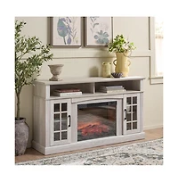 Augusta Home Rylee 2 Door Wood Fireplace