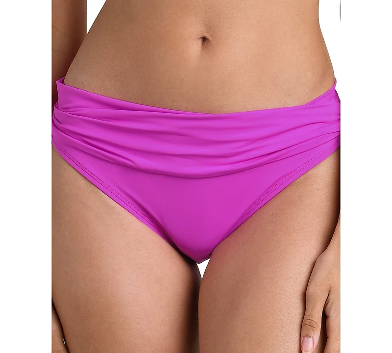 La Blanca Shirred Banded Hipster Bikini Bottoms