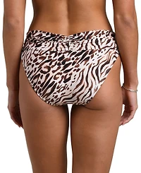 La Blanca Women's Fierce Territory Moderate Coverage Pull-On Hipster Swim Bottoms