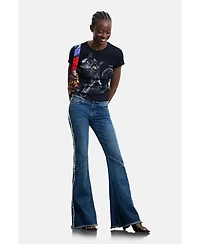 Desigual Women's Printed T-shirt 100% cotton