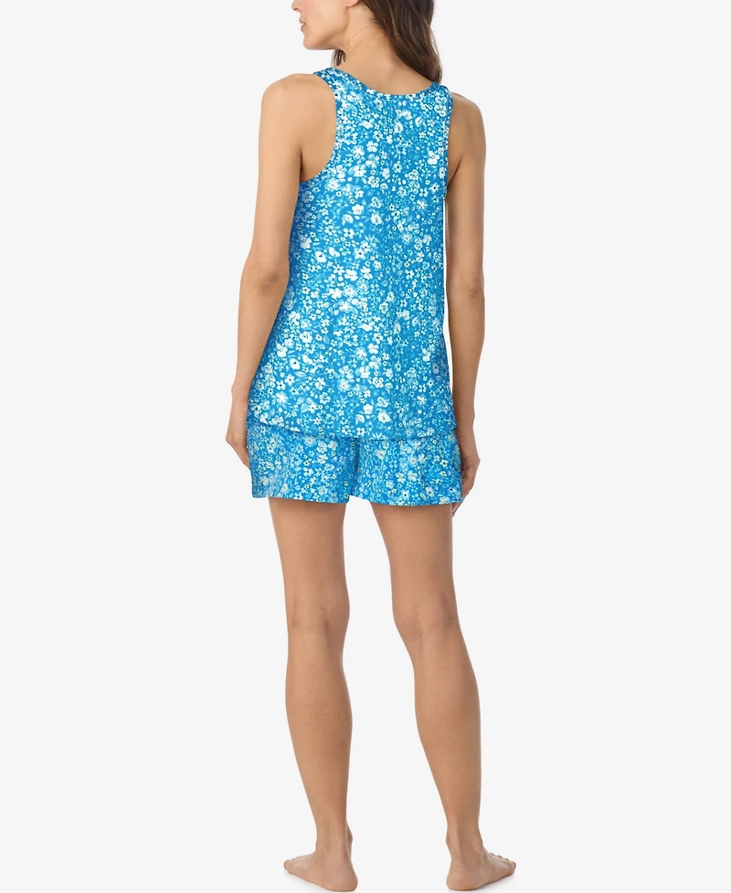 Cuddl Duds Women's Sleeveless Top & Boxer Shorts, 2-Piece Set
