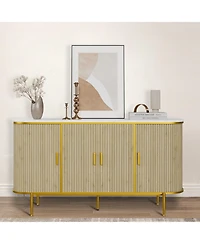 homfan Modern Buffet Cabinet with Storage