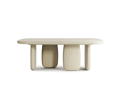 Bernhardt Arcadia 30" Wood Faux Stone Top Dining Table