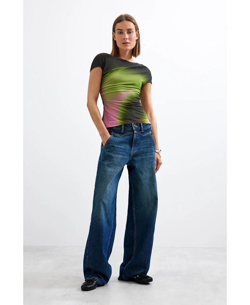 Desigual Women's Short sleeve knit t-shirt