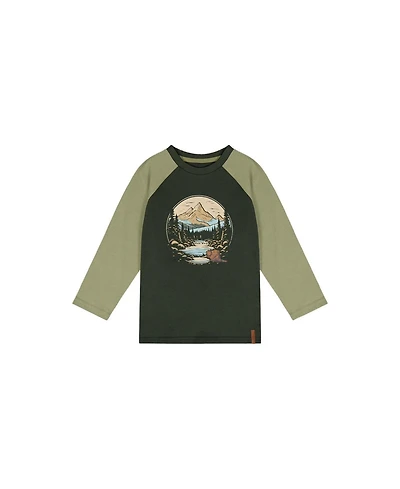 Deux par Little Boys 6-12 Raglan T-Shirt