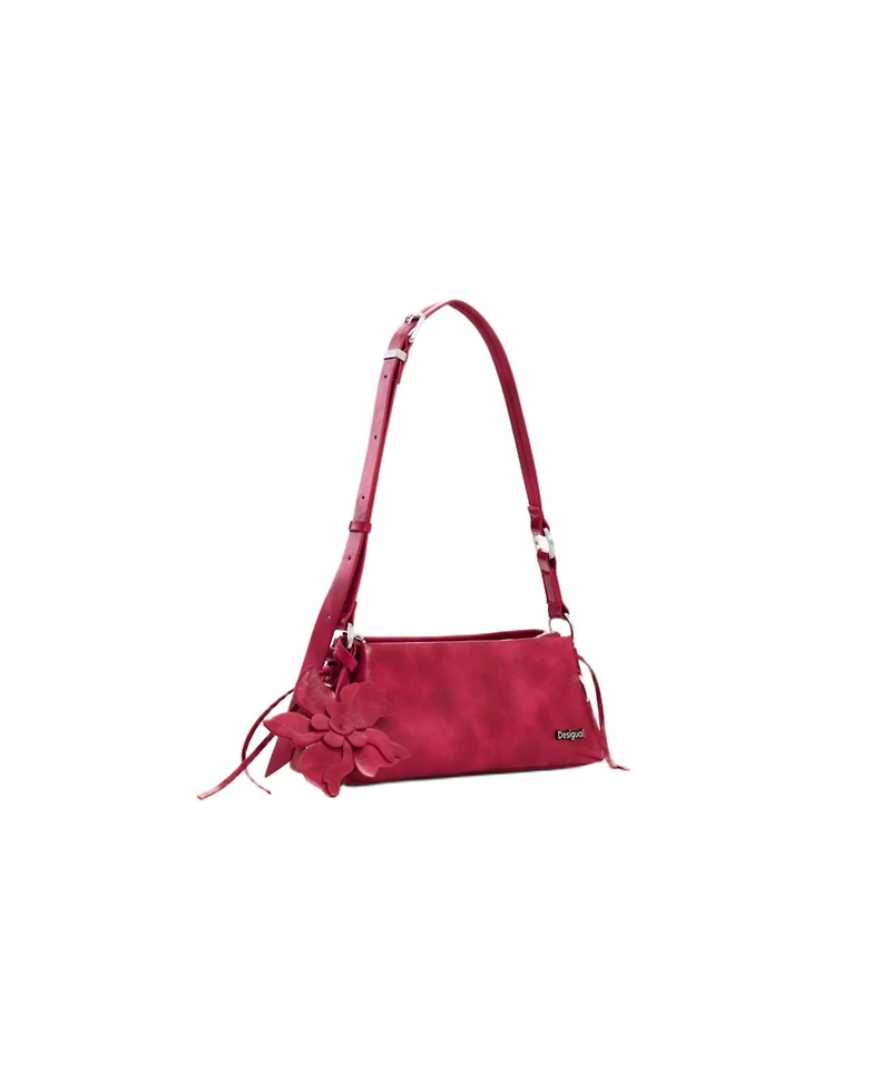 Desigual Women's Medium Faux Leather Charm Bag