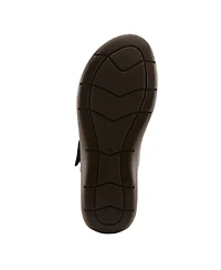 Spring Step Women's Virelle Slide with Breathable Leather Upper