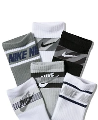 Nike Everyday Kids' Cushioned Crew Socks, 6-Pack