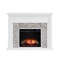 Augusta Home Hebbington Tiled Fireplace
