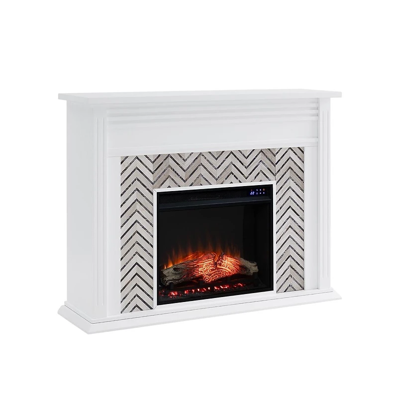 Augusta Home Hebbington Tiled Fireplace