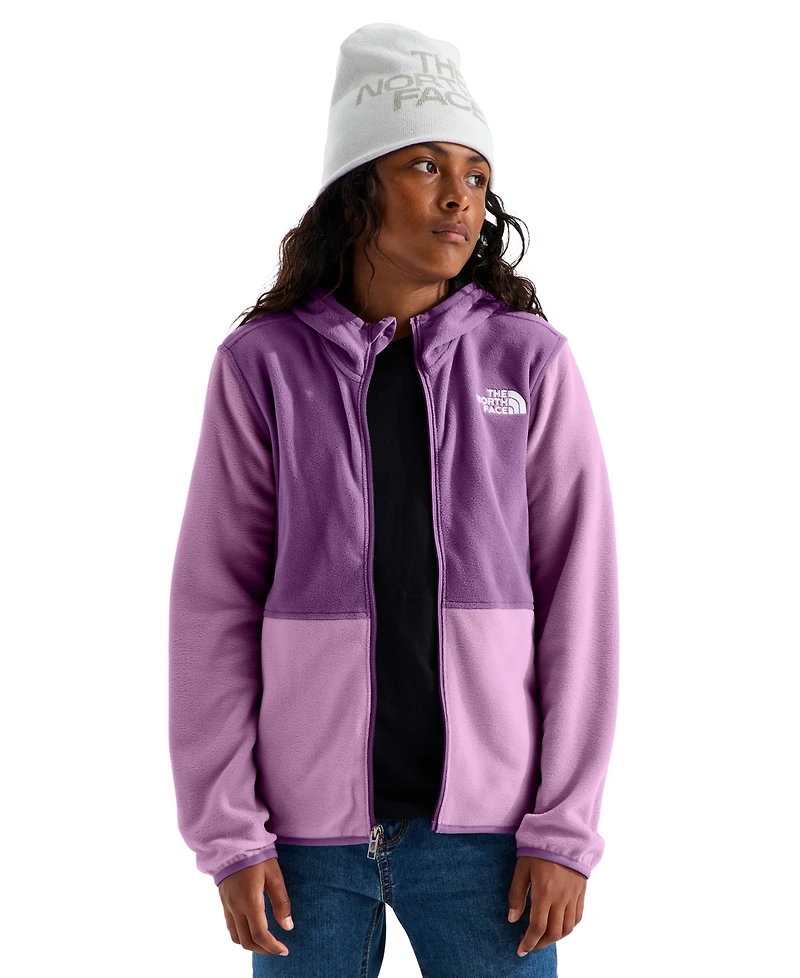 The North Face Boys' and Girls' 7-16 Glacier Full-Zip Hoodie Jacket