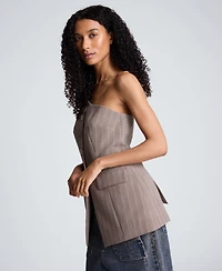 Kenneth Cole Women's One-Shoulder Sleeveless Vest