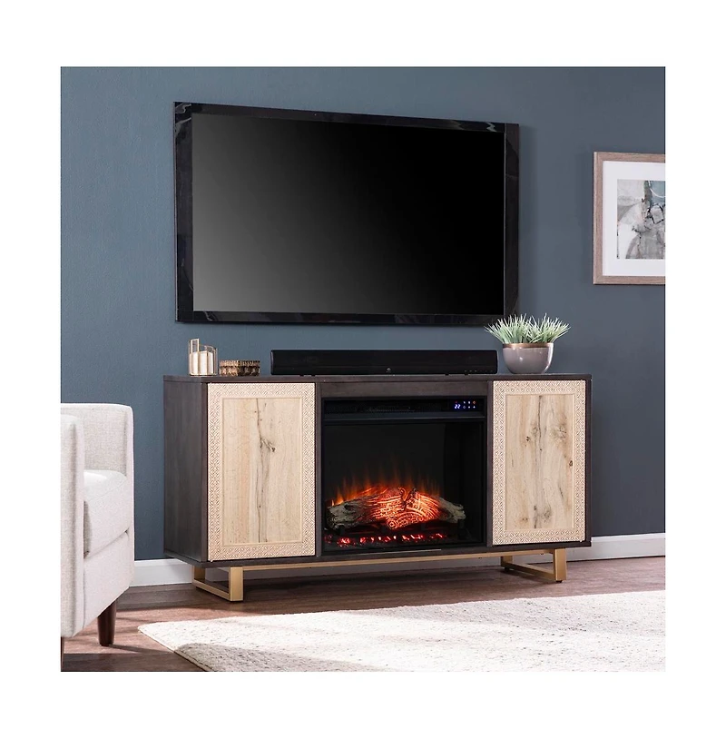 Augusta Home Wilconia Electric Media Fireplace
