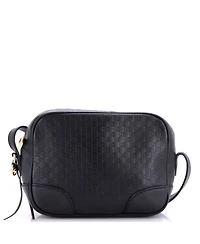 Pre-Owned Gucci Mini Bree Disco Crossbody Bag Microguccissima Leather
