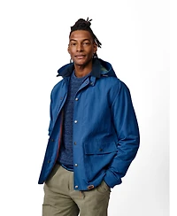 Aubin Men's Eastwood Long Sleeve Hooded Rain Coat