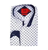 Elie Balleh Men's Slim Fit Stylish Button-Down Shirt