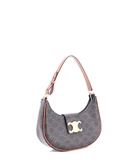 Pre-Owned Celine Ava Triomphe Bag Triomphe Coated Canvas