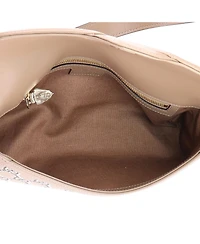 Pre-Owned Gucci Small Luce Shoulder Bag Optical Gg Printed Leather