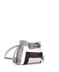 Pre-Owned Loewe Medium x Albers Flamenco Knot Clutch Leather