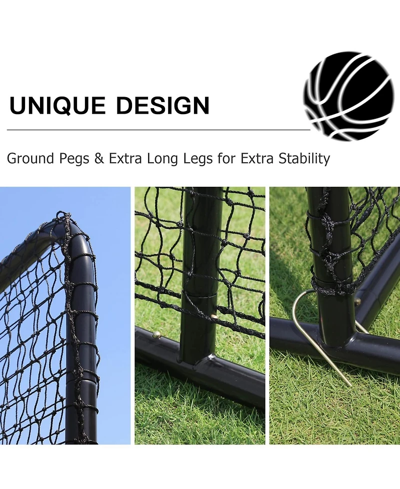 Aoligeijs Baseball Pitching Safety Screen for Training