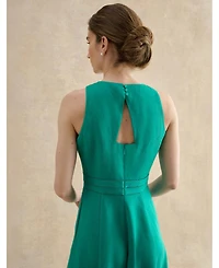 Hobbs London Women's Harewood Sleeveless Fit Flare Dress