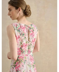 Hobbs London Carly Fit Flare Midi Dress