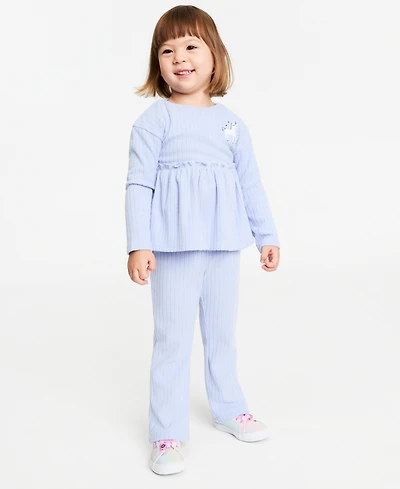 Epic Threads Toddler Girls' 12M-5T Brushed Rib Top & Pants, 2-Piece Set, Macy's Exclusive
