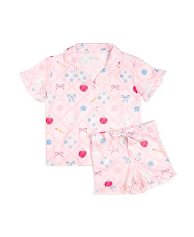 Sweet Wink Toddler Girls Back To School Trellis Lounge Set