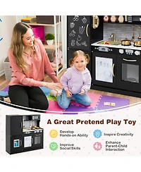Toddler Pretend Play Kitchen Set for Boys and Girls Fun Cooking Toy Ages 3-6 Years Old
