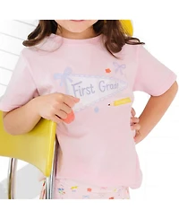 Sweet Wink Big Girls First Grade Pennant Short Sleeve T-Shirt