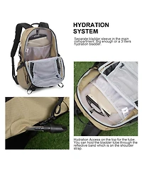Mountaintop 30 Liter Hiking Backpack Men Women Camping Backpack Lightweight Trekking Travel Backpacks for Climbing Skiing Cycling