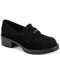 Dkny Civelli Heeled Round Toe Slip-on Loafers