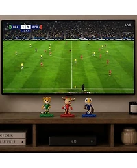 Fifa 2026 World Cup Official Licensed Mascot Figurine Set of 3 Maple, Zayu and Clutch Collectible Soccer Figures 9cm