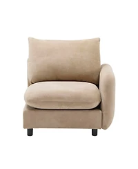 Streamdale Furniture Modular Sectional Sofa with Solid Wood Frame & Free Combination