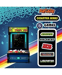 Arcade Classics Atari Centipede Counter Series Arcade Game with 8 Inch Screen