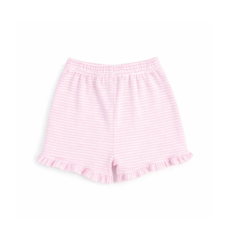 Florence Eiseman Toddler Girls Stripe Terry Shorts