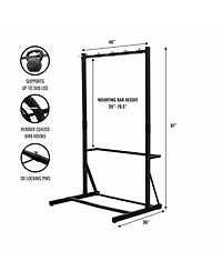 StoreYour Freestanding G-Bike | Holds 5 Bikes