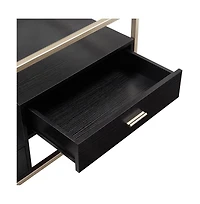 iNSPIRE Q 2-Drawer Coffee Table With Tempered Glass Top