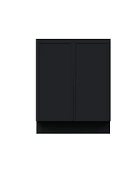 Boyel Living 27 Inch Wide Full Height Door Base Cabinet, Ready to Assemble Kitchen Cabinet with Solid Wood Frame, Soft-Close Slides and Hinges