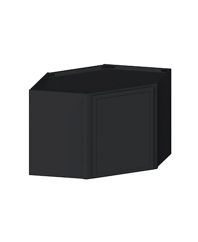 Boyel Living 18 Inch Height Short Corner Wall Cabinets, Ready to Assemble Kitchen Cabinet with Solid Wood Frame, Soft-Close Slides and Hinge
