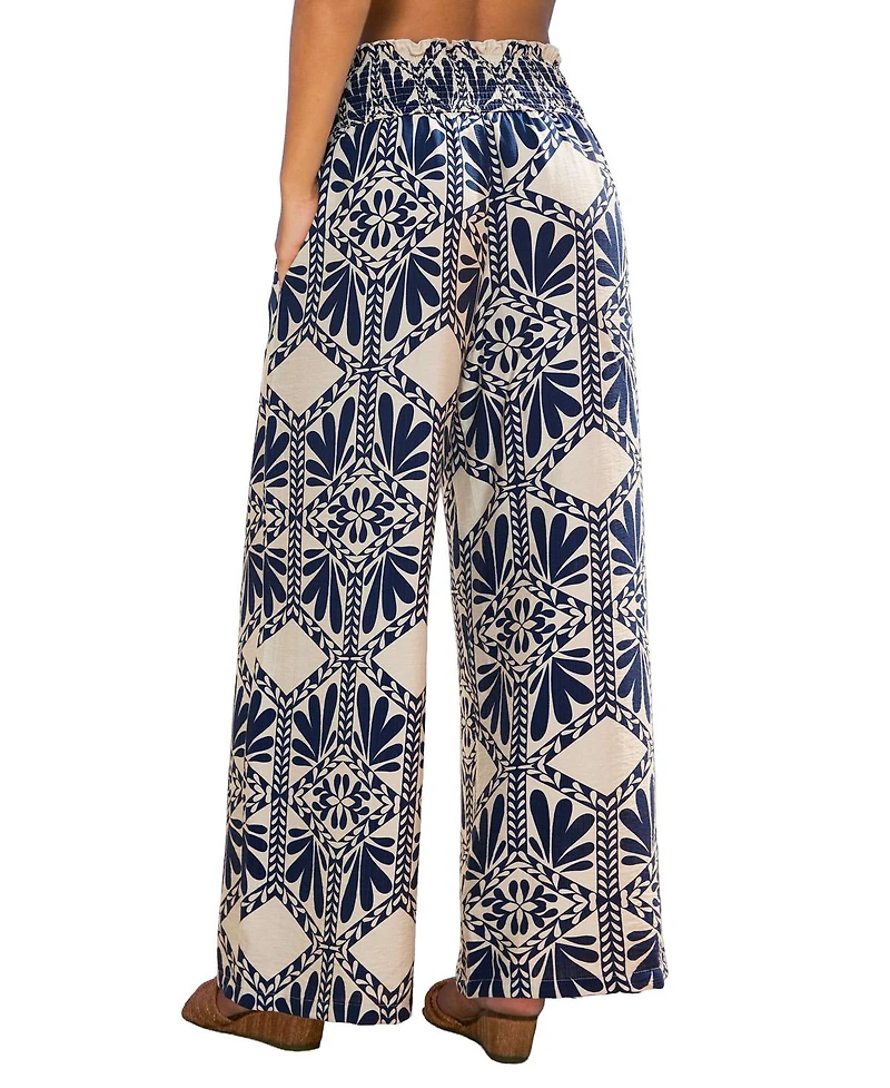 Cupshe Women's Sea Ya Ornate Pants