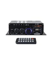 Artudatech 2 Channel 400w Bluetooth Hifi Amplifier With Usb Sd Fm Remote Control
