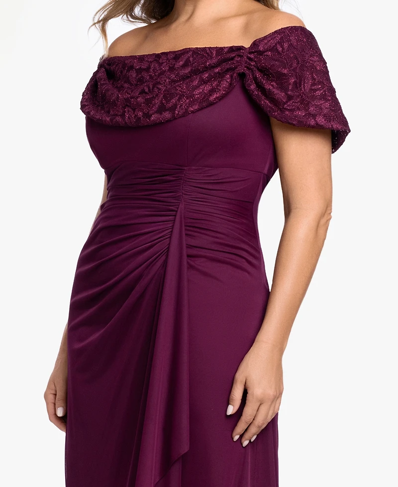 B&A By Betsy and Adam Plus Sleeveless Ball Gown